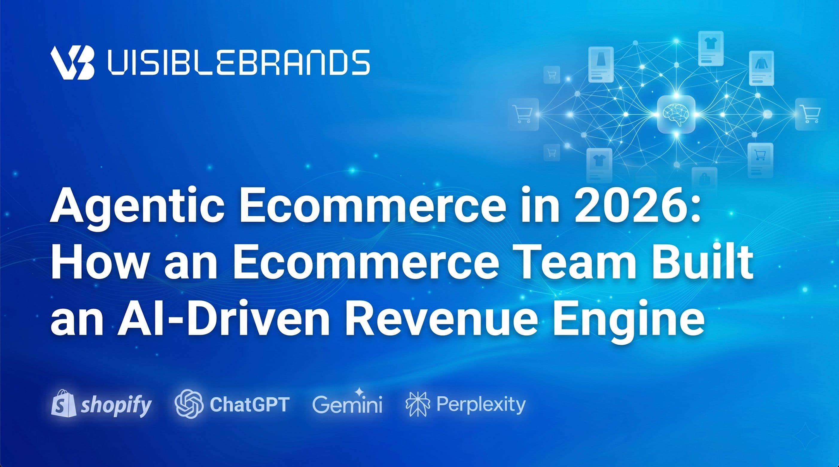 Agentic Ecommerce in 2026: How an Ecommerce Team Built an AI-Driven Revenue Engine
